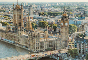 Big Ben building  in London